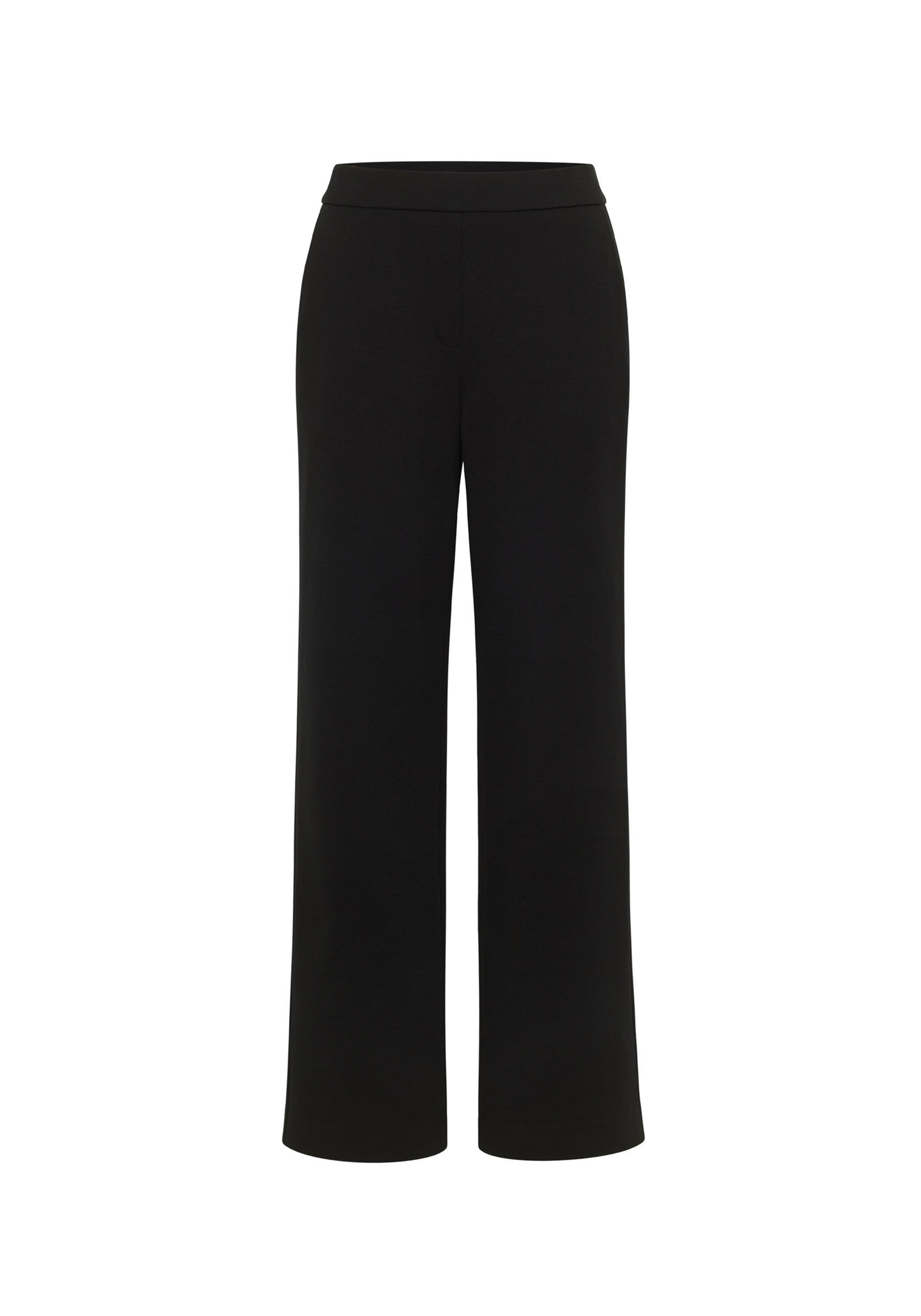 Lanius Hose mit geradem Bein Black