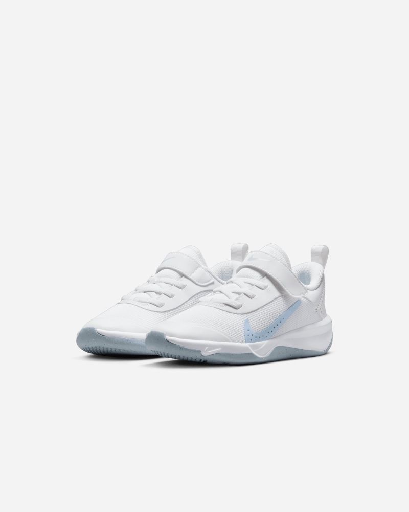 Chaussures Nike Omni Multi-Court Blanc & Rose pour enfant