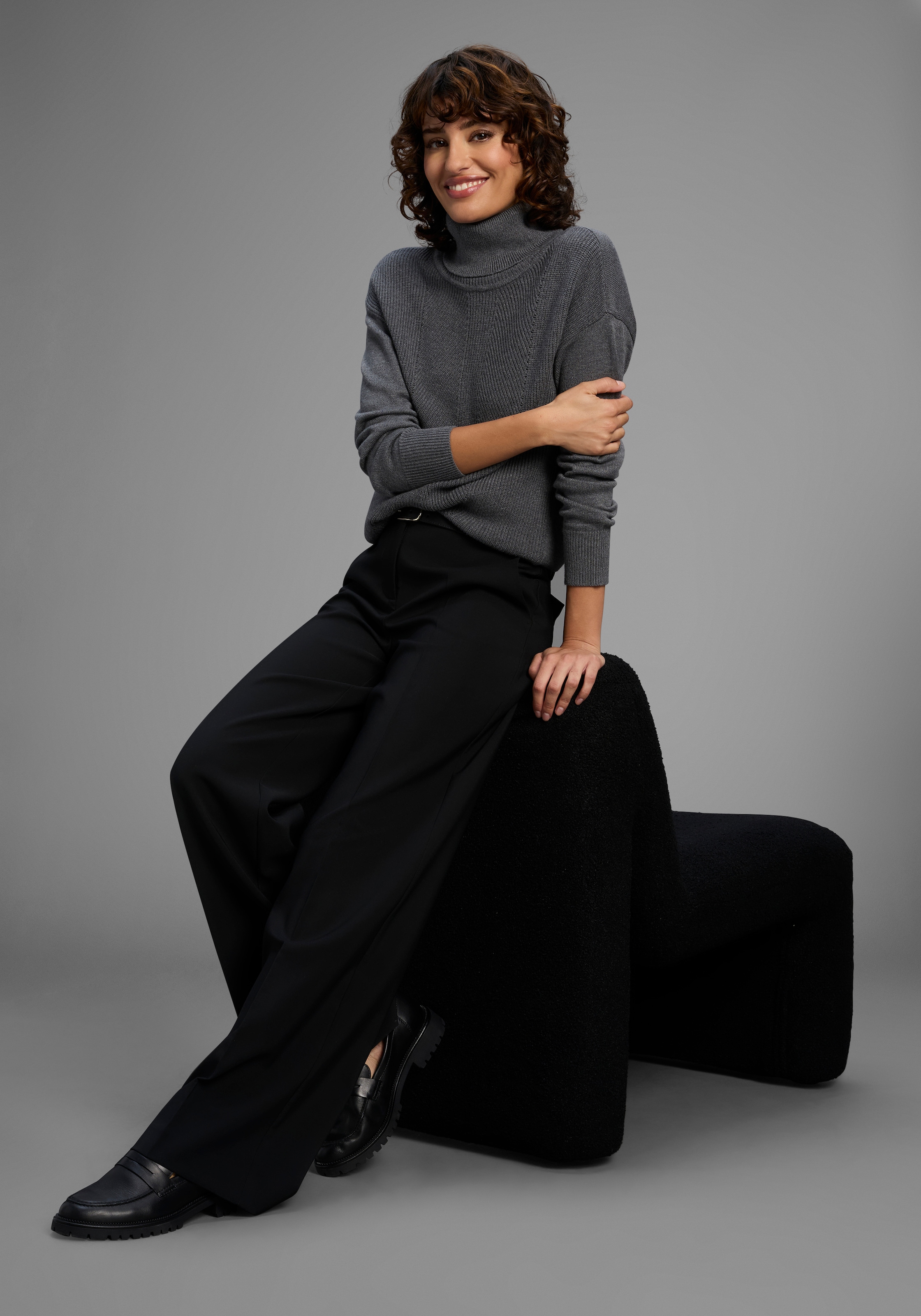 Laura Scott Rollkragenpullover , kuscheliger Winterstrick in lässiger Form - NEUE KOLLEKTION