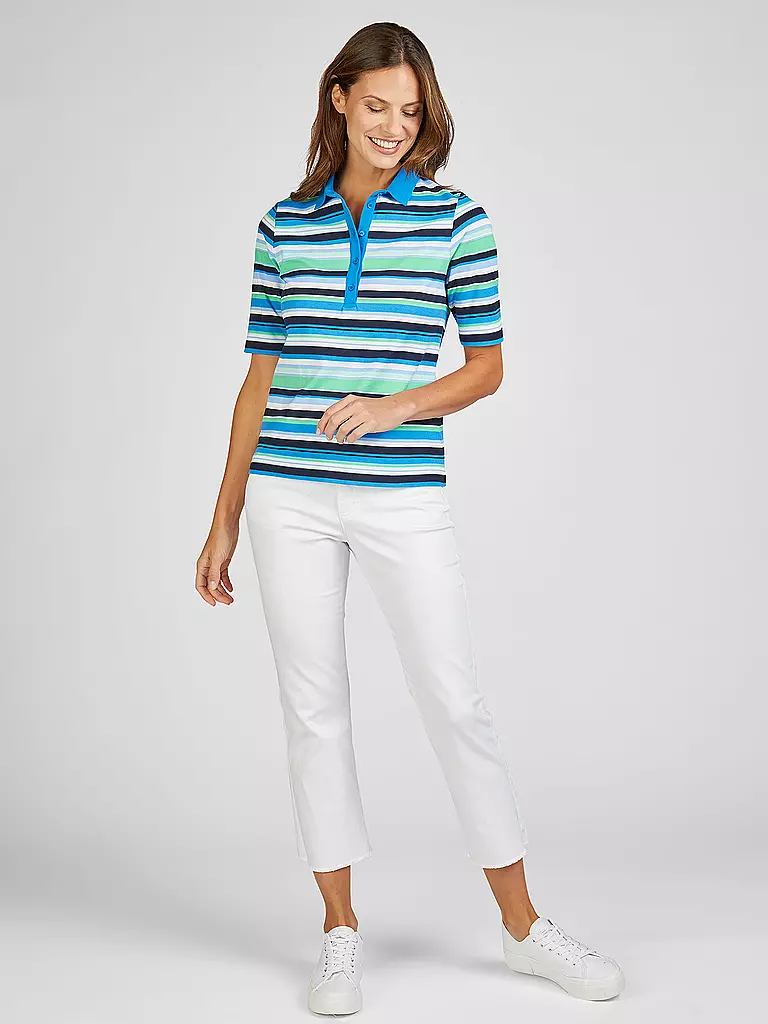 RABE Poloshirt  blau