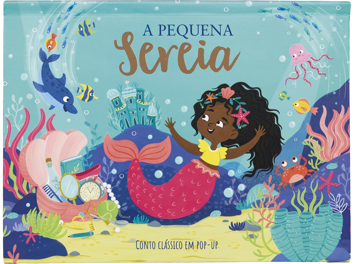 LIVRO A PEQUENA SEREIA - CONTO CLÁSSICO EM POP-UP