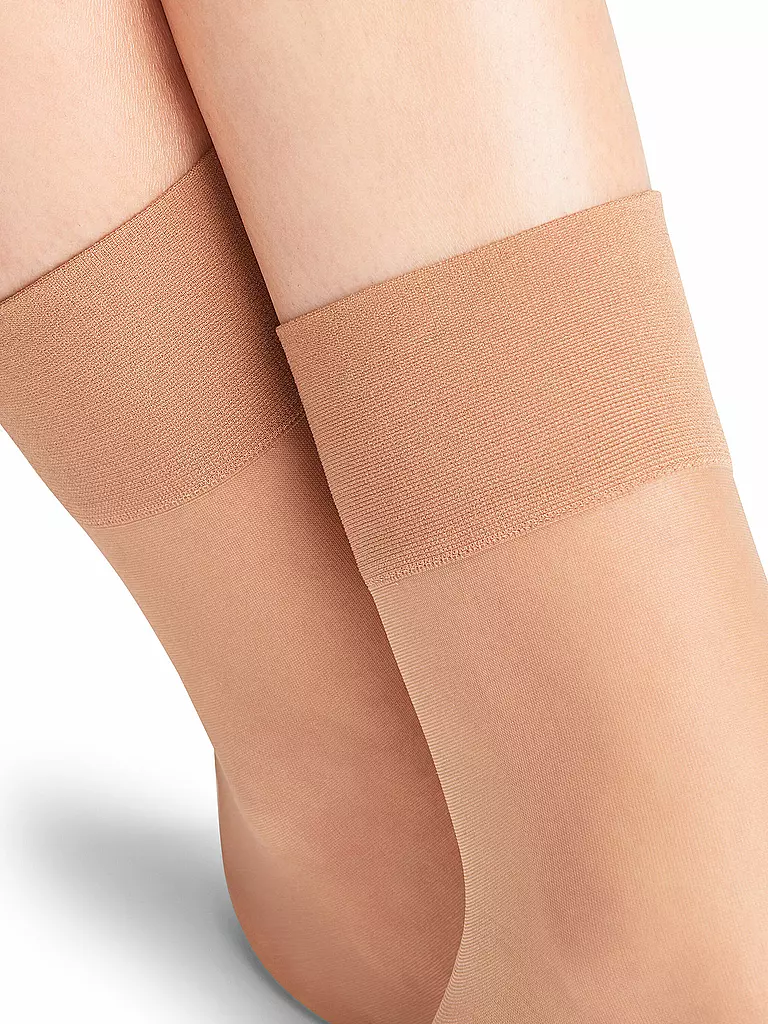 FALKE Söckchen PURE MATT 20 DEN powder braun