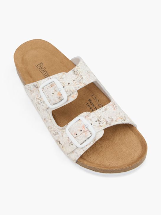 Björndal Offener Hausschuh beige