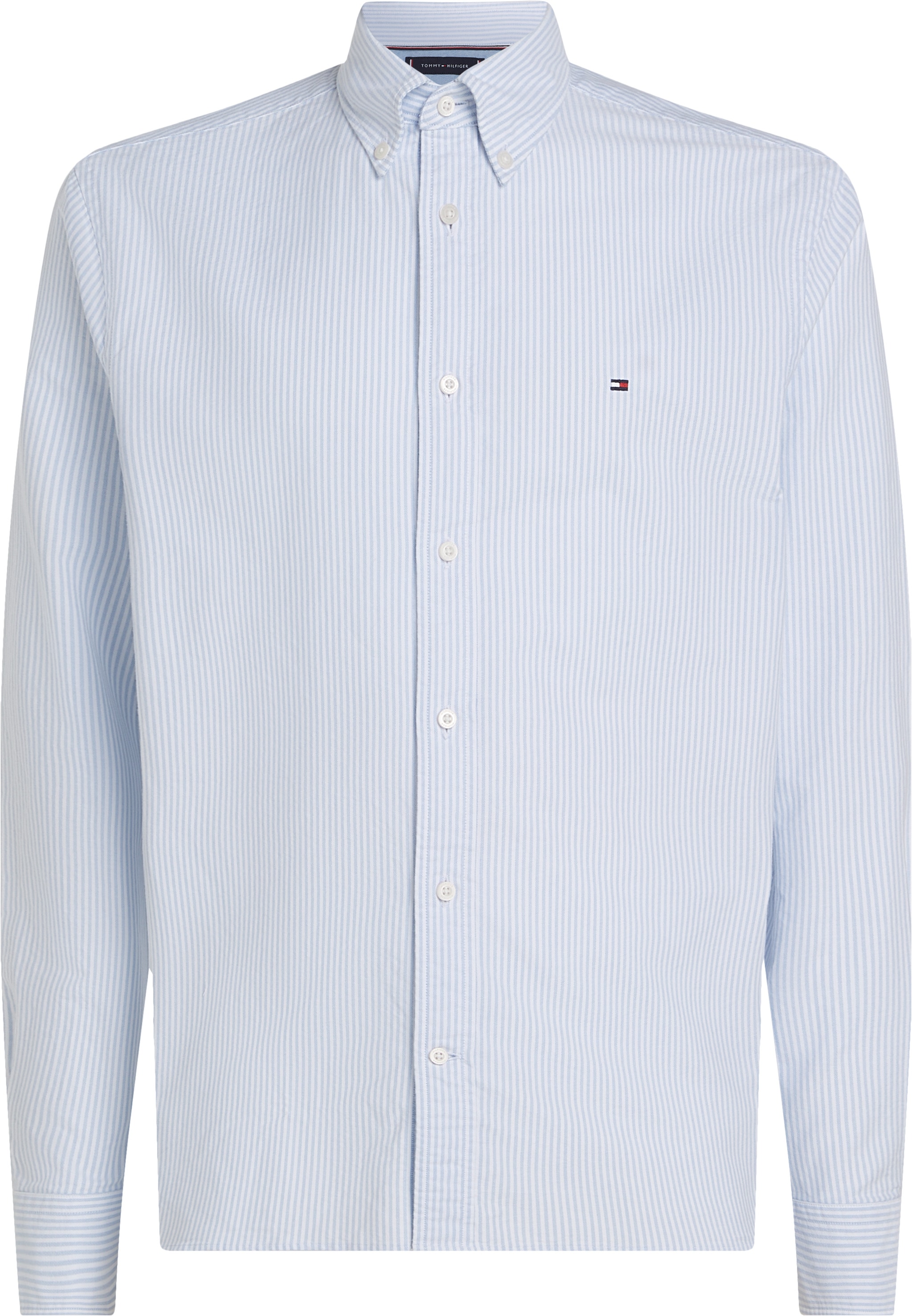 Tommy Hilfiger Big & Tall Langarmhemd »BT-HERITAGE OXFORD STP RF SRT-B«, Grosse Grössen