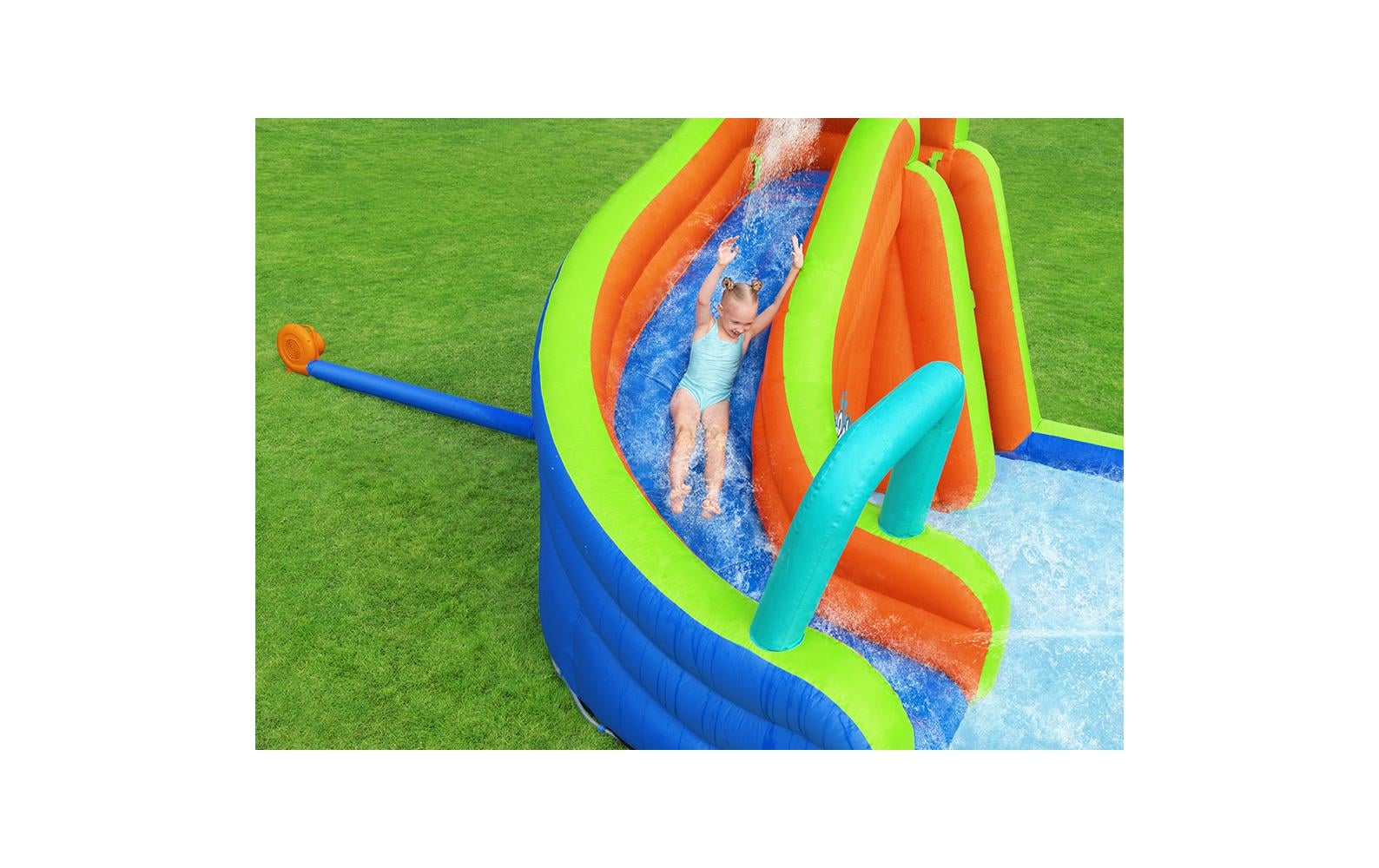 H2OGO! Turbo Splash Mega Water Park 365 x 320 x 270 cm<br>Mega-Wasserpark Turbo Splash