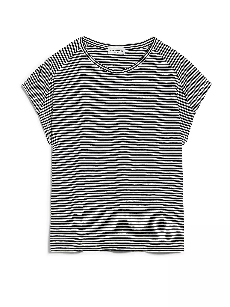 ARMEDANGELS T-Shirt ONELIAA LOVELY STRIPES schwarz