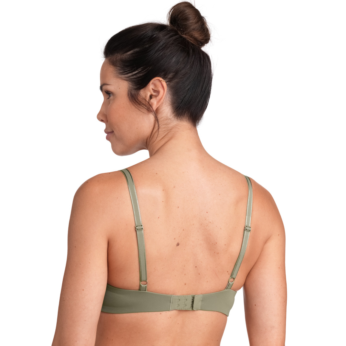 Gina Benotti Damen Bügel-BH im Basic-Look oliv