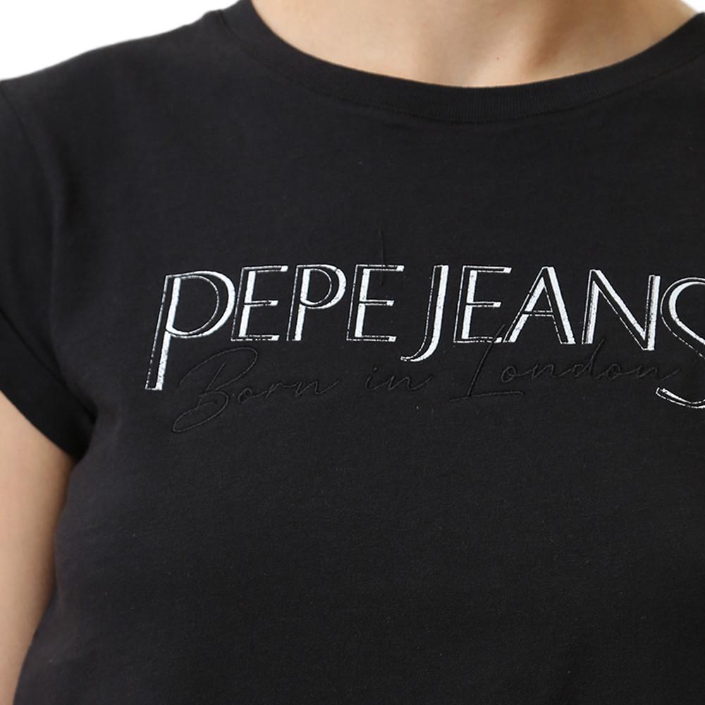 Pepe jeans T-shirt Noir Femme Pepe jeans Hannon