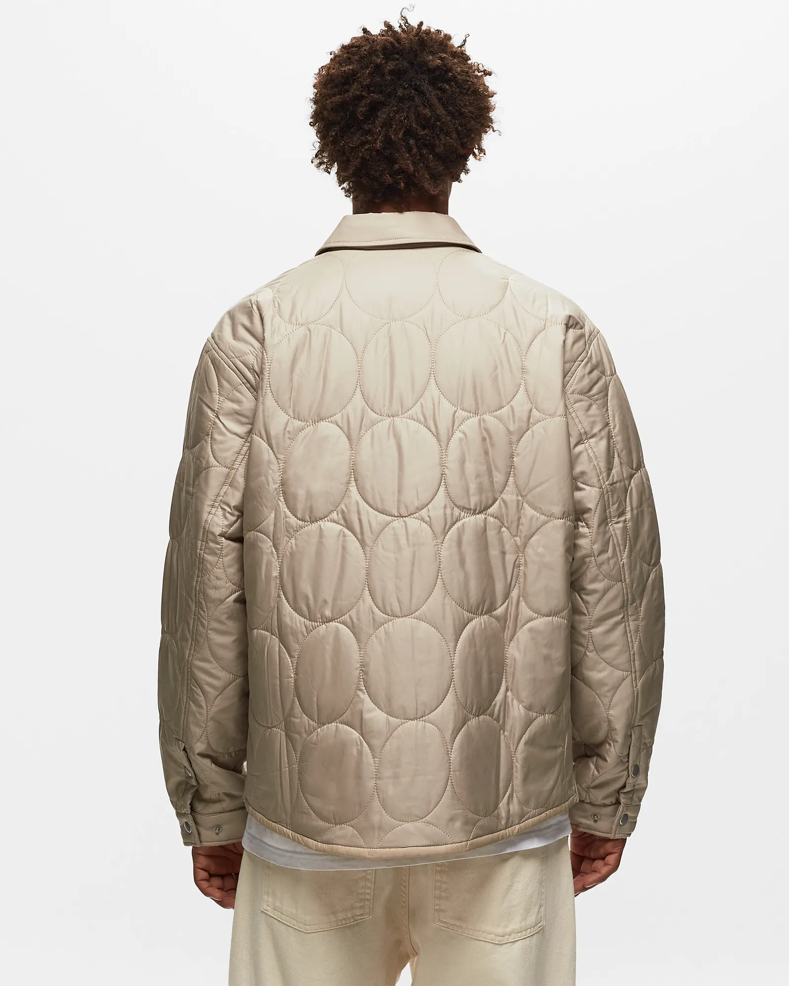 BSTN Brand QUILTED OVERSHIRT