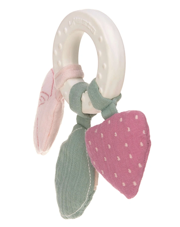 Beißring STRAWBERRY in bunt