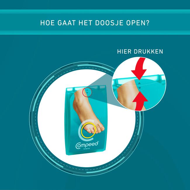 Compeed Likdoorn Pleisters Medium 10 Pleisters
