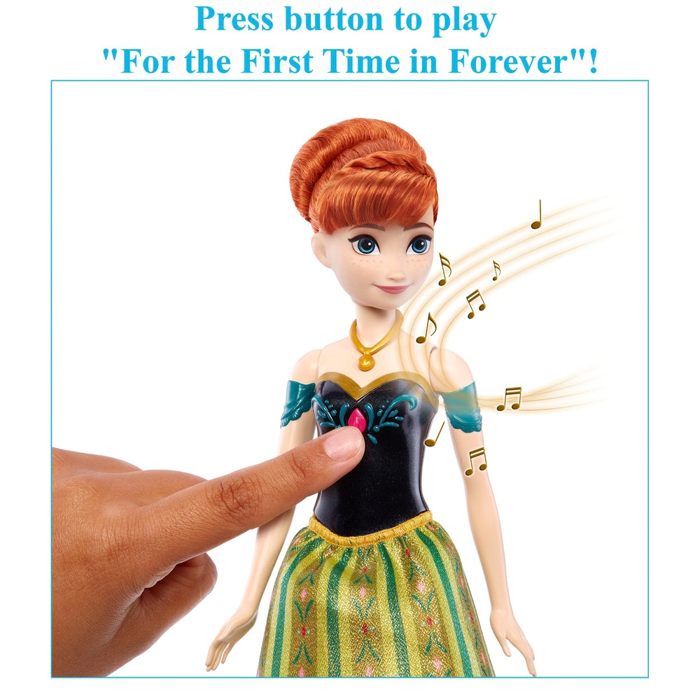 Frozen Singing Anna Fashion Doll