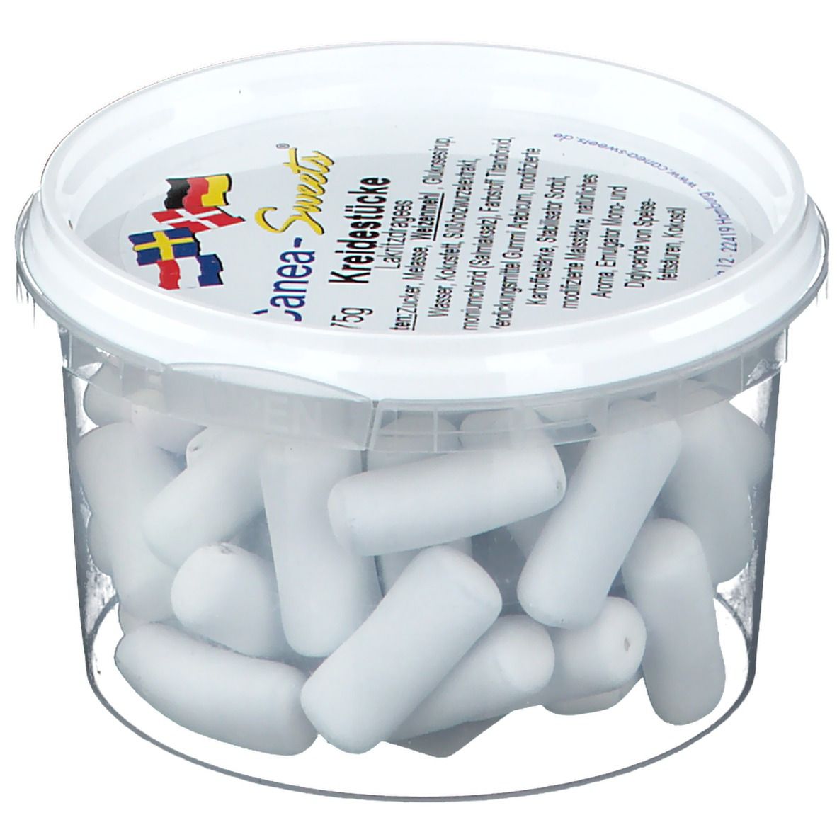 Canea-Sweets Kreidestücke Lakritz