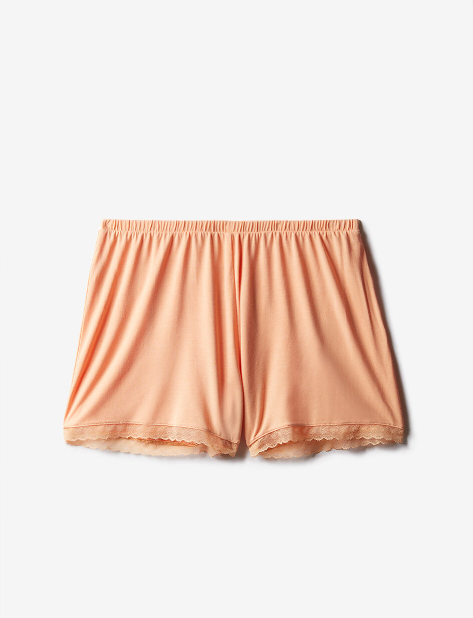 Short de pyjama - orange clair