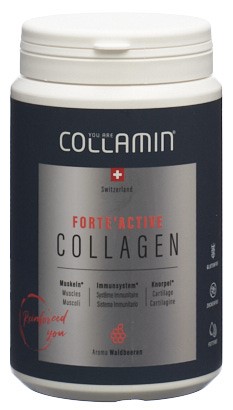 Collamin Forte'Active Collagen Peptide<br>450 g, Dose, 30 Portionen