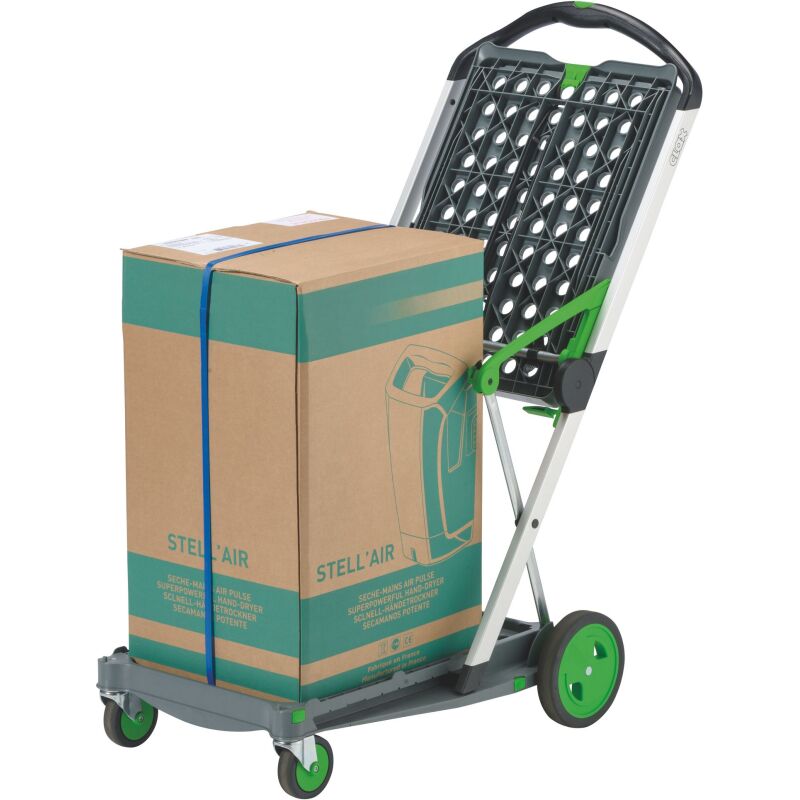 Chariot pliable 2 plateaux Clax