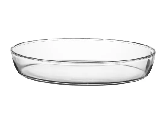 Lot de 2 Plats Culinaires en Verre 