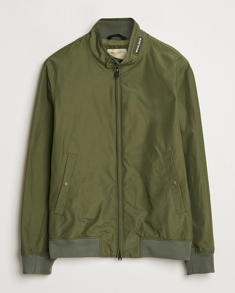Woolrich Cruiser Bomber Jacket Greenstone