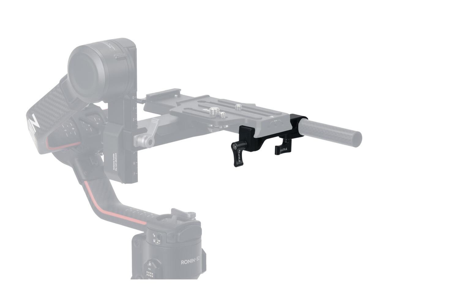 TGA-SRA Einstangenaufsatz15 mm Einstangenaufsatz für Manfrotto Extenderplatte