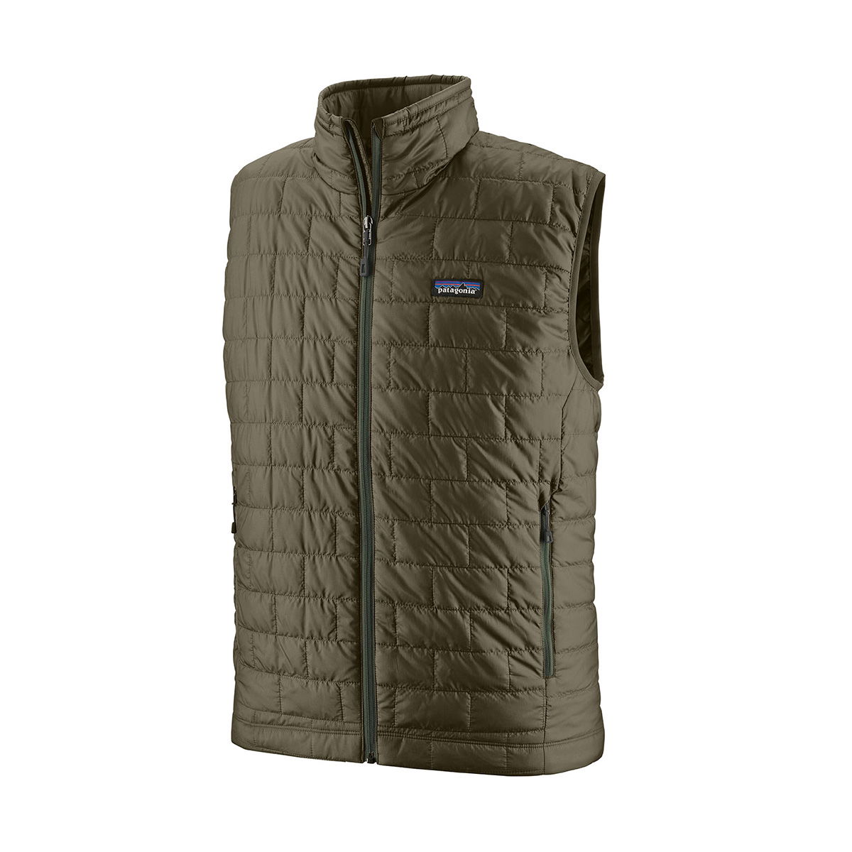 Patagonia Nano Puff Vest, herre (Basin Green) - Spejder Sport