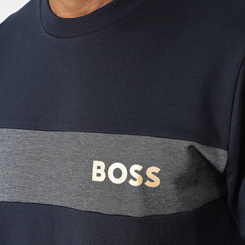 Sweat Crewneck 50503061 Bleu Marine Doré