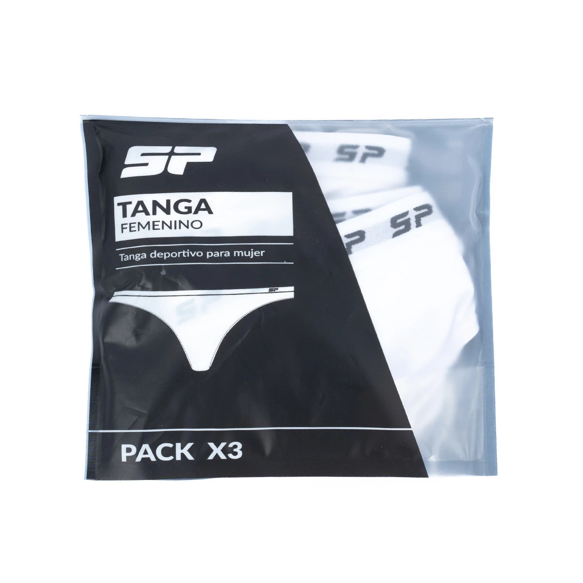 Cueca SP Fútbol Tanga Earhart (Pack 3 units)