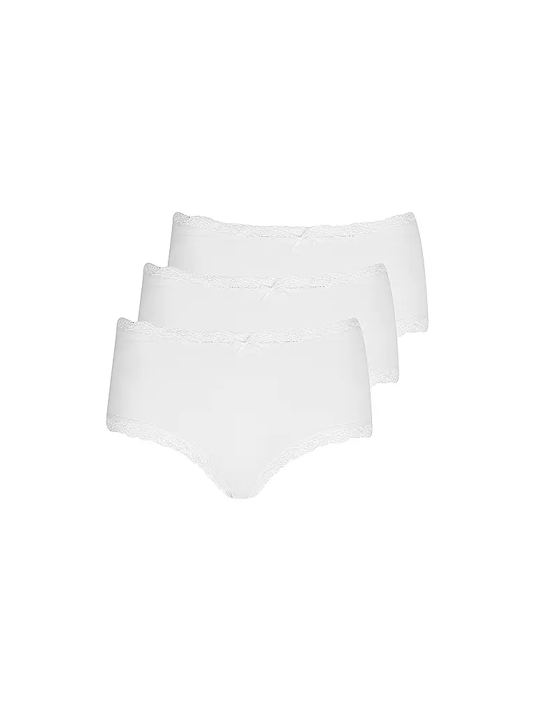 NINA VON C Taillenslip 3er-Pkg. weiss weiss