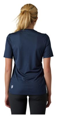 Maillot Manches Courtes Fox Ranger Moth Femme Midnight Bleu