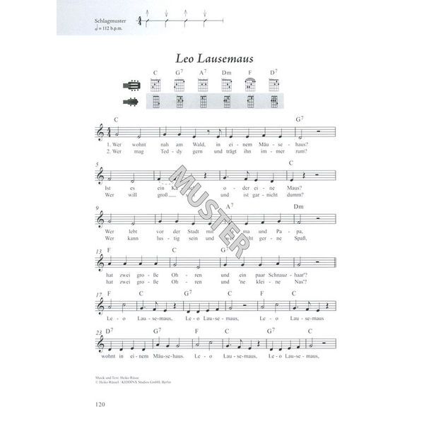 Schott Kinderliederbuch Git/Uku XXL