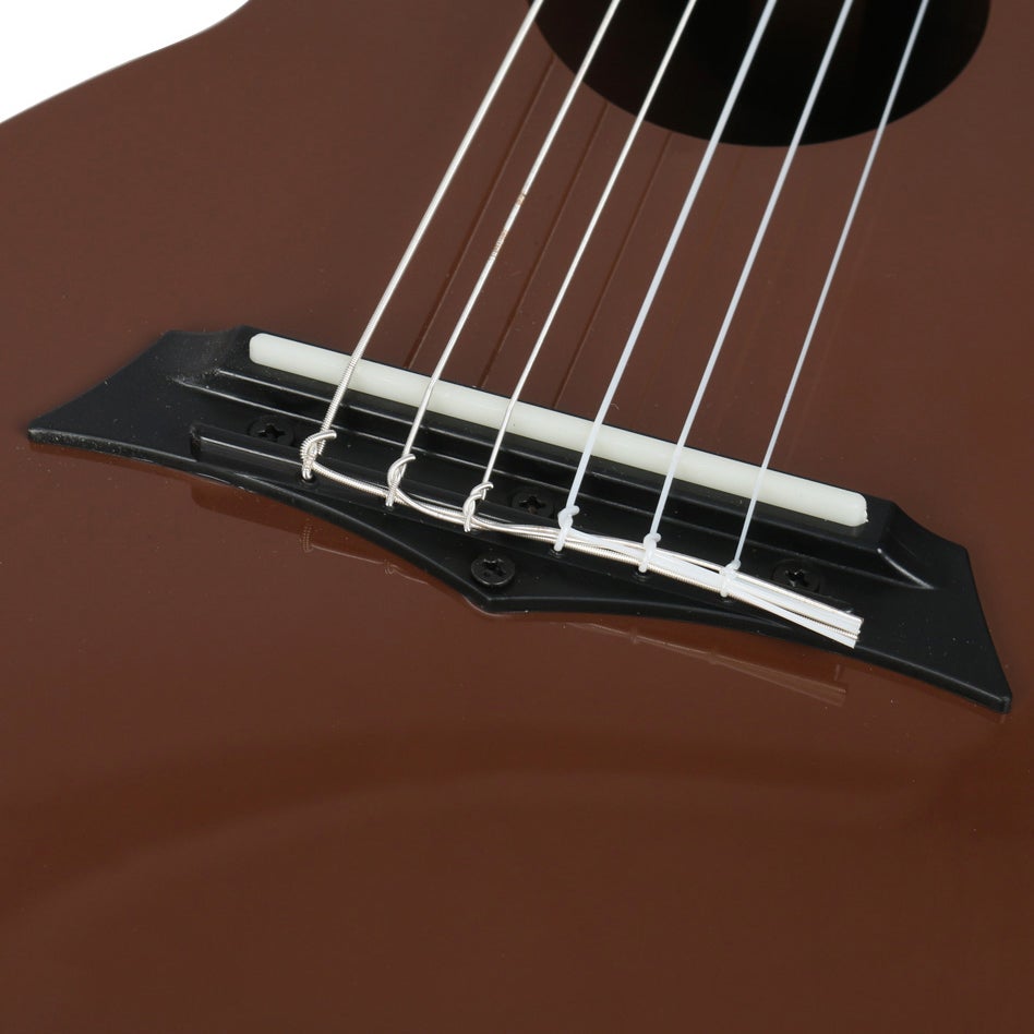 Korala PUG-40-DBR polycarbonaat guitarlele bruin