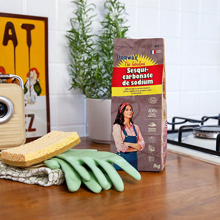 Sesquicarbonate de sodium spécial tâches tenaces The fabulous Starwax 1kg