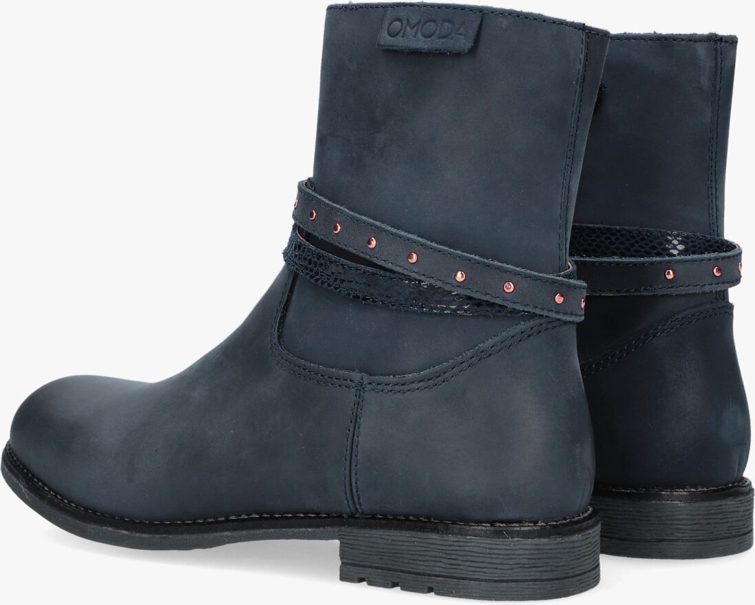 OMODA blauwe omoda enkellaarsjes om121740