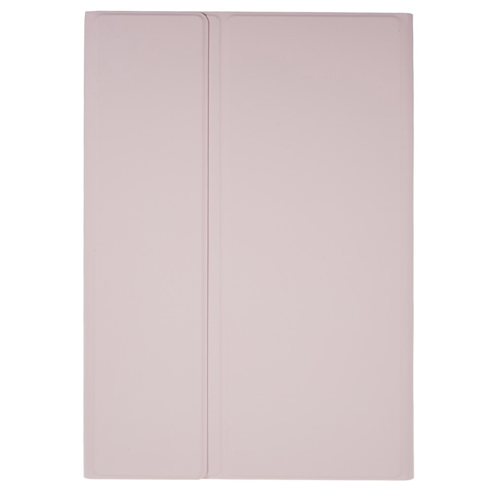 Samsung Galaxy Tab S8 Ultra Leder Tasche mit abnehmbarer Bluetooth Tastatur Keyboard   S-Pen Halterung (QWERTY) - Rosa