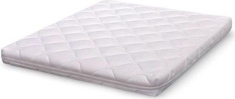 MamaLoes Jip Boxmatras - Wit - Polyether - Afneembare Tijk