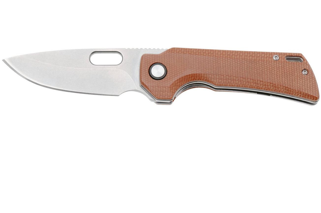 Rough Ryder RR2706 Stonewashed D2, Brown Micarta, zakmes