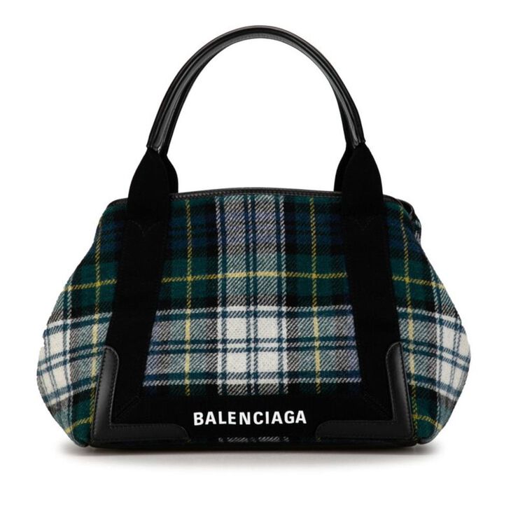Balenciaga Vintage Balenciaga Cabas Green