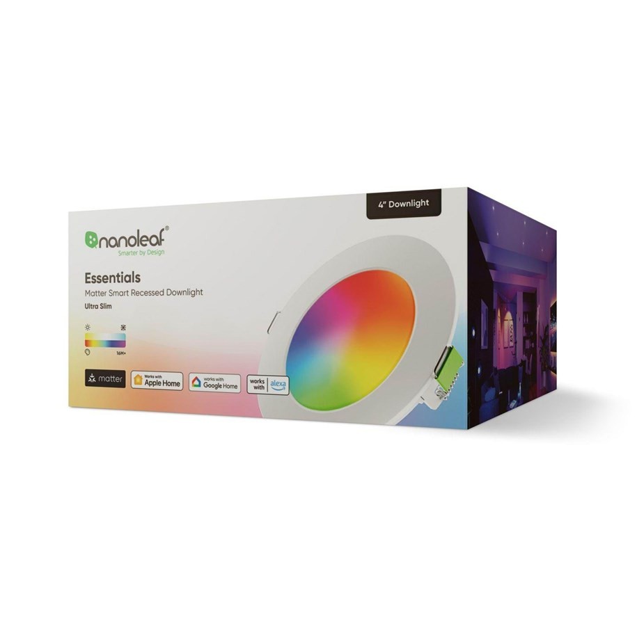 Nanoleaf - Essentials Smart Downlight Matter (NF080D02-1W3)