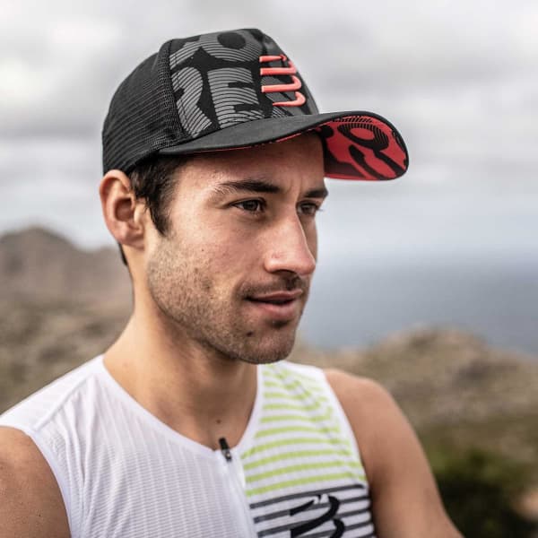 Casquette trail COMPRESSPORT TRUCKER CAP BLACK