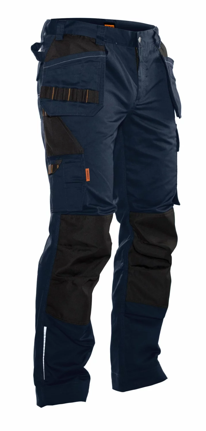 Jobman 2322 Werkbroek Holsterpockets - Maat 50 - Blauw / Zwart