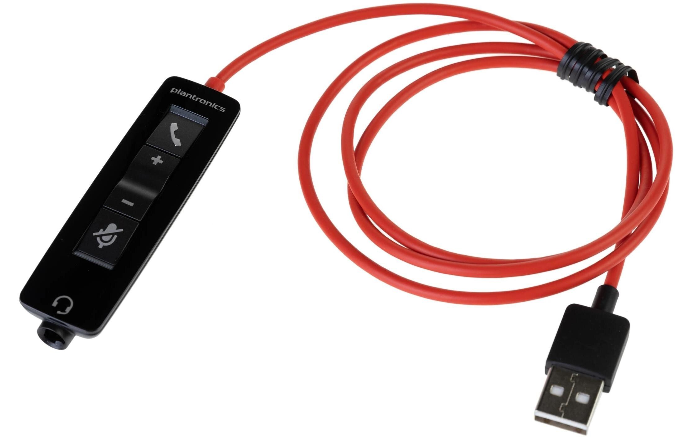 Adapter Poly Inline zu Blackwire 5200 USB-A - 3.5 mm KlinkePoly Inline Adapter USB- A zu Blackwire 5200