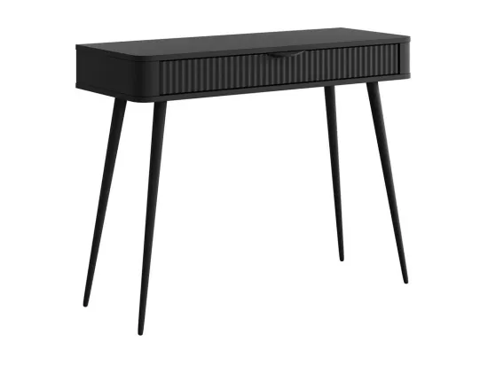 Console Versoe 110, Graphite, 78x101x38cm, Avec tiroirs