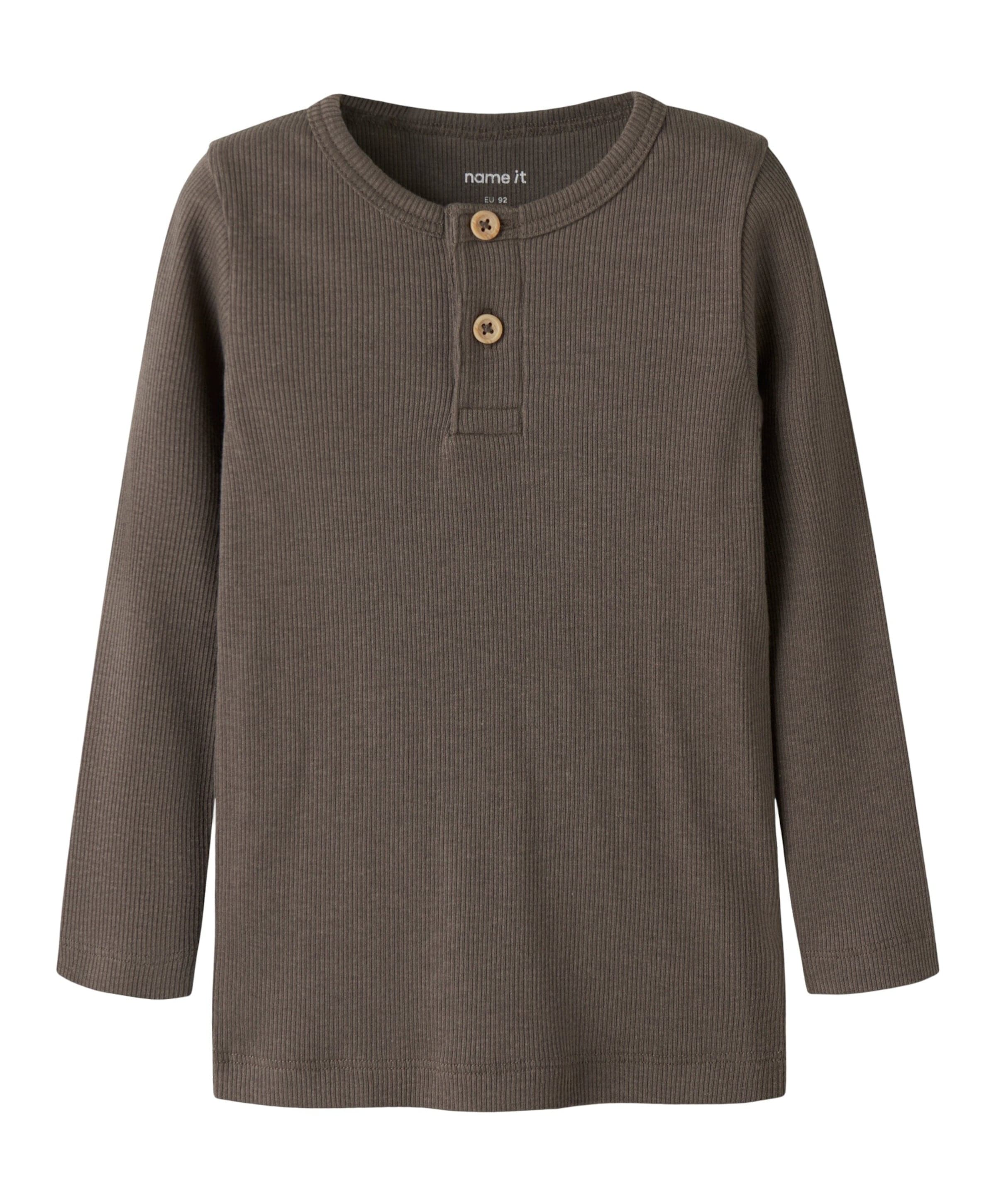 Name it Jongens longsleeve bruin
