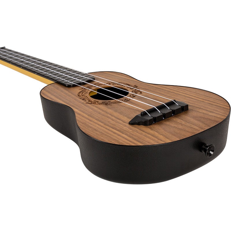 Flight Travel Series TUSL50 Walnut Salamander Concert Scale sopraan ukelele met gigbag