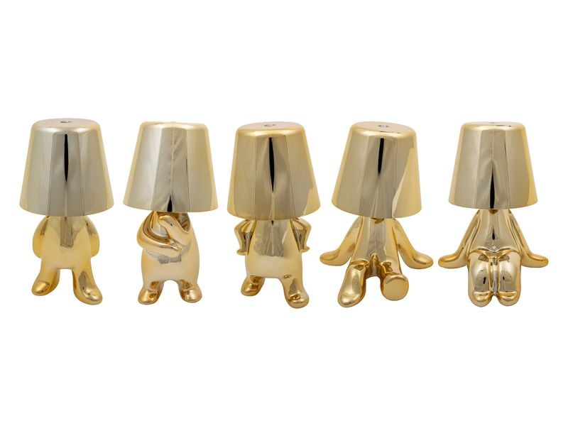 COCON LED Stimmungslicht KIDDO Gold Portable Akku-Tischleuchte