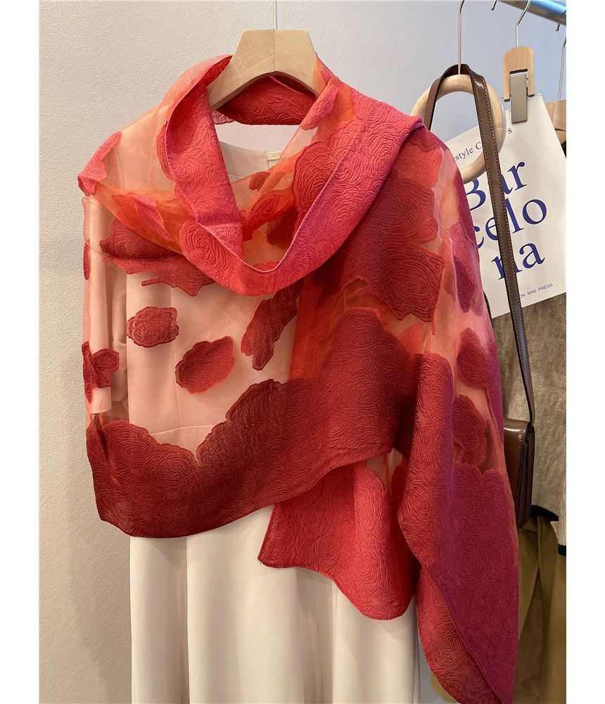 Combon - Rozen Organza Sjaal