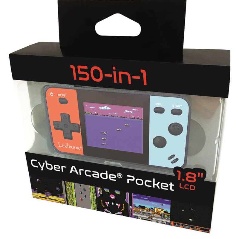 Lexibook - Håndholdt Konsol Cyber Arcade Pocket