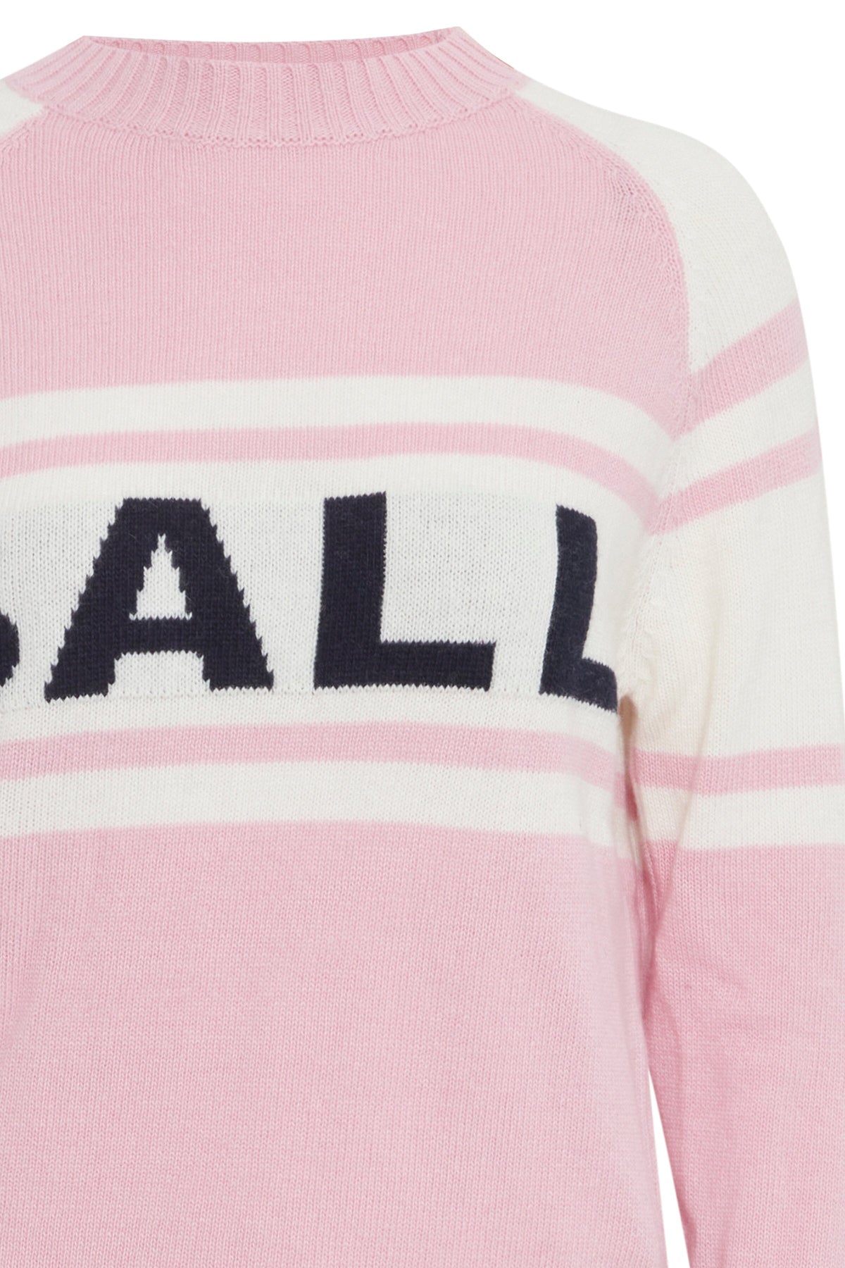 Ball Baeverest Logo Knit 1621261 azalea pink melange