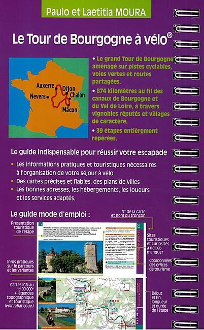 CHAMINA - LE TOUR DE LA BOURGOGNE A VELO