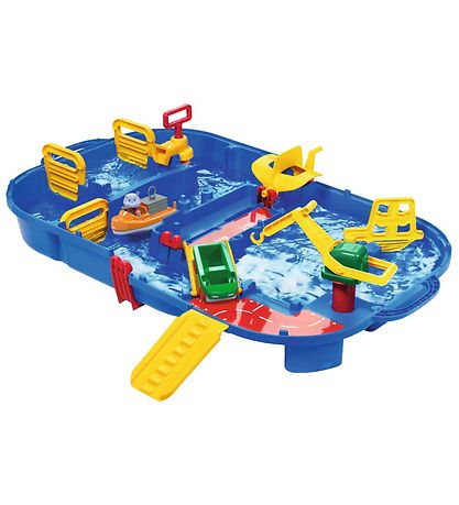 AquaPlay Wasserbahn - 27 Teile - 85x65 cm - Schließfach Wasserba