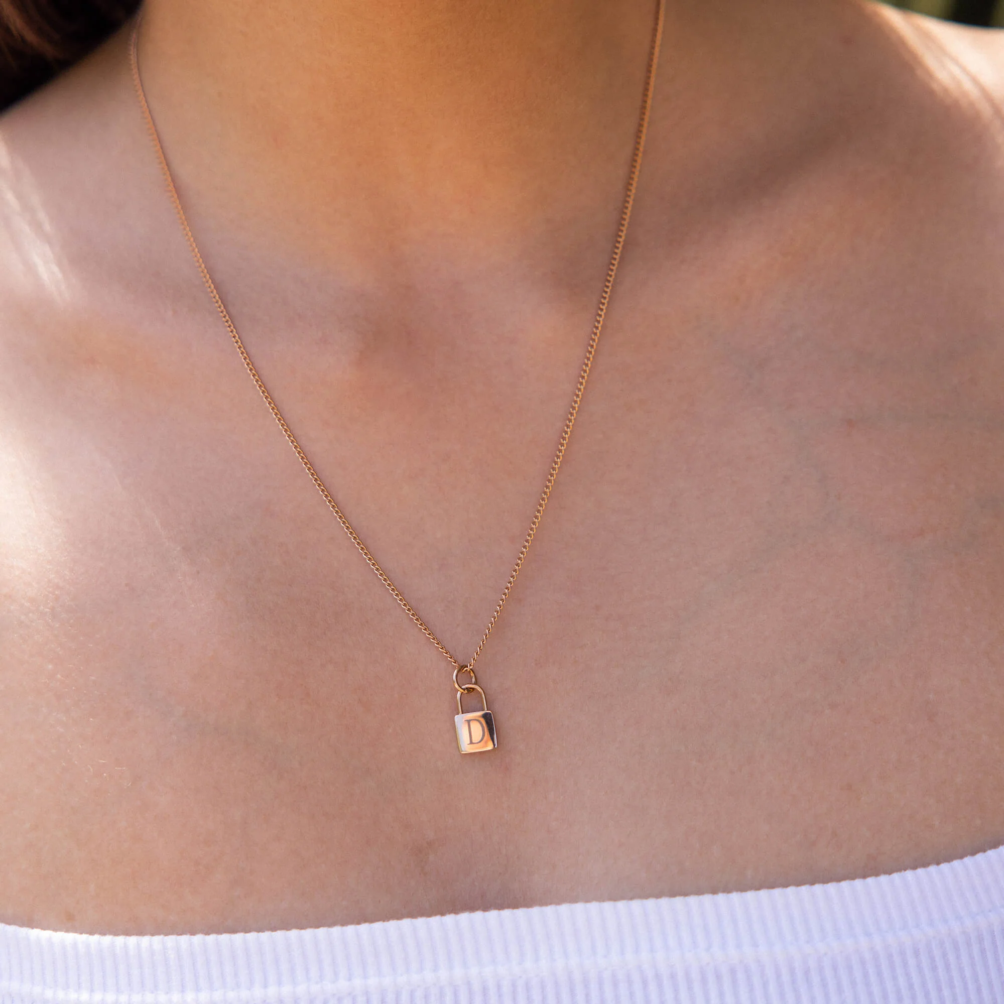 Padlock Charm Kette - PURELEI